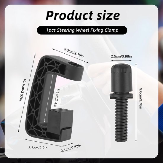 Steunbeugel voor Logitech Racing Wheels voor Eenvoudige Installatie van Logitech — afbeelding 5