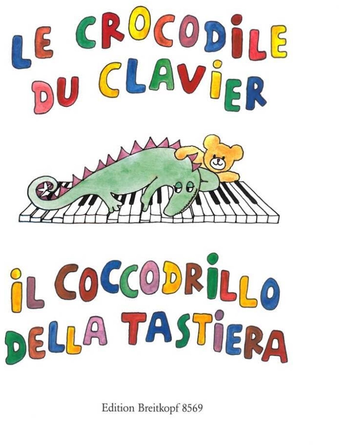 Piano Boek met Franse en Italiaanse Editie