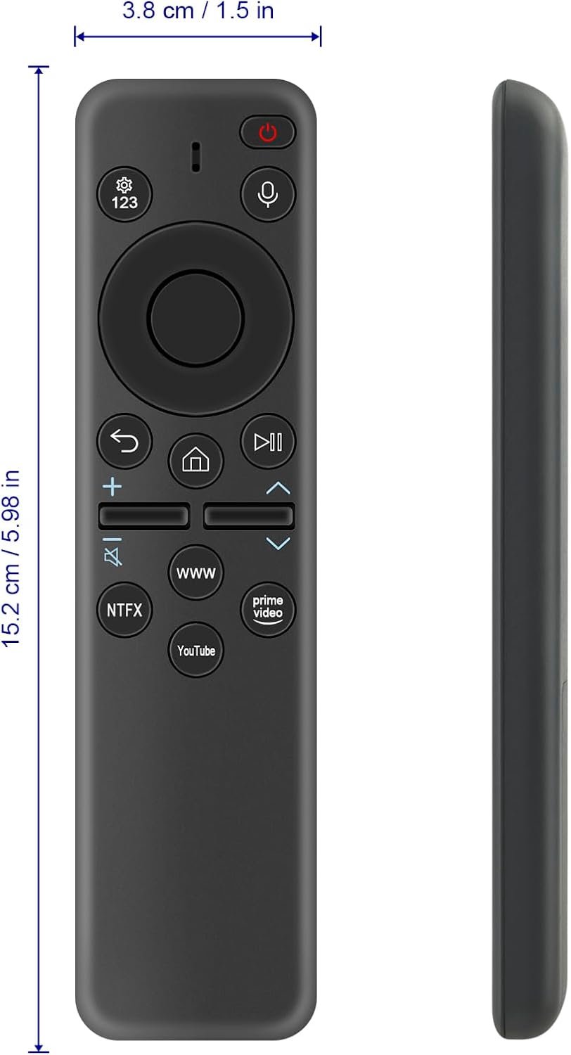 Afstandsbediening compatibel met Samsung QE50Q7F - BN59-01480G - vervangend model - eenvoudig in gebruik - m-winkel