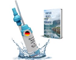 Comet VipPlus Waterpomp met terugslagklep (vast) + filter met set camping e-book - voor camper, caravan - ShopVlot