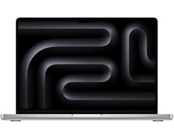 Apple MacBook Pro Apple M M5 Laptop 36,1 cm (14.2) 16 GB 1 TB SSD Wi-Fi 6E (802.11ax) macOS Tahoe Zilver