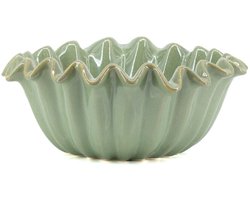 Aardewerk schaal Virea S jade