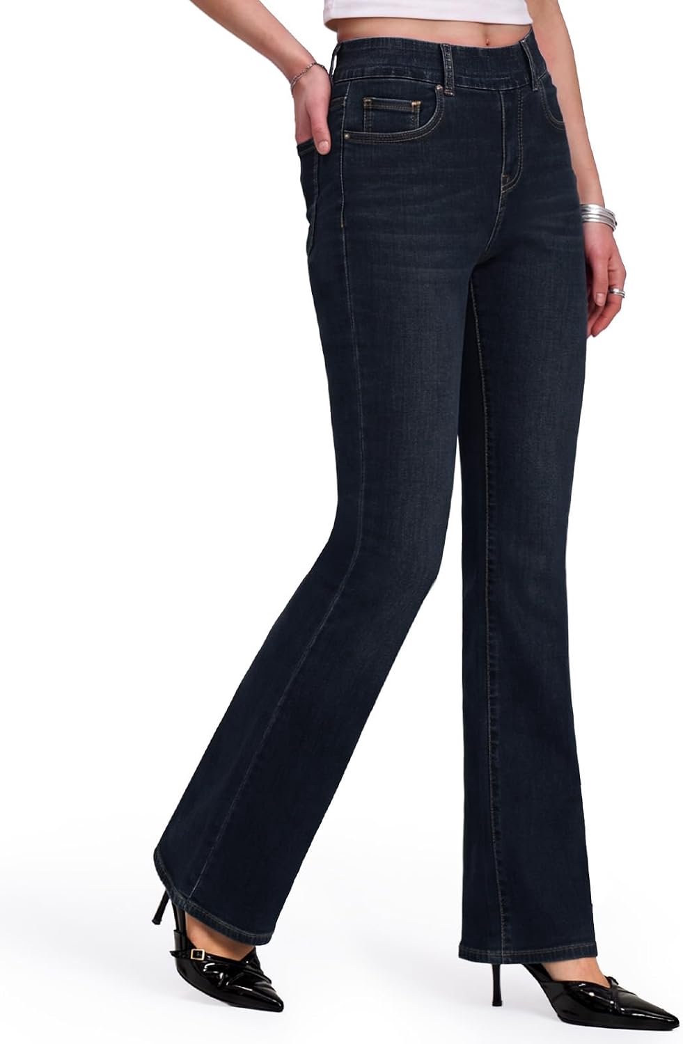 Jeans, hoge taille