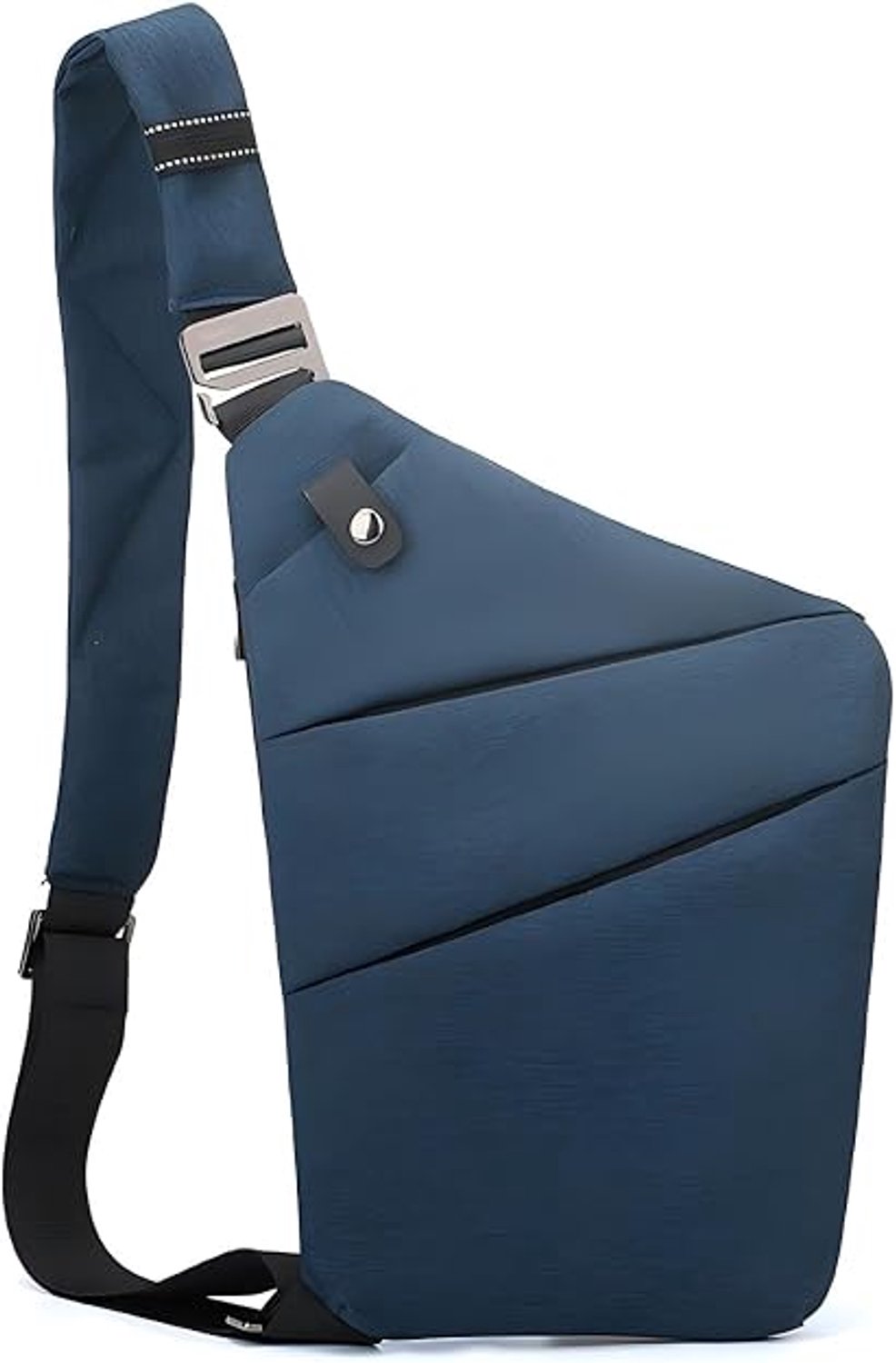 Sportieve slingbag voor dames en heren – Diefstalbestendige borst-/schoudertas voor reizen, fietsen en motorrijden
