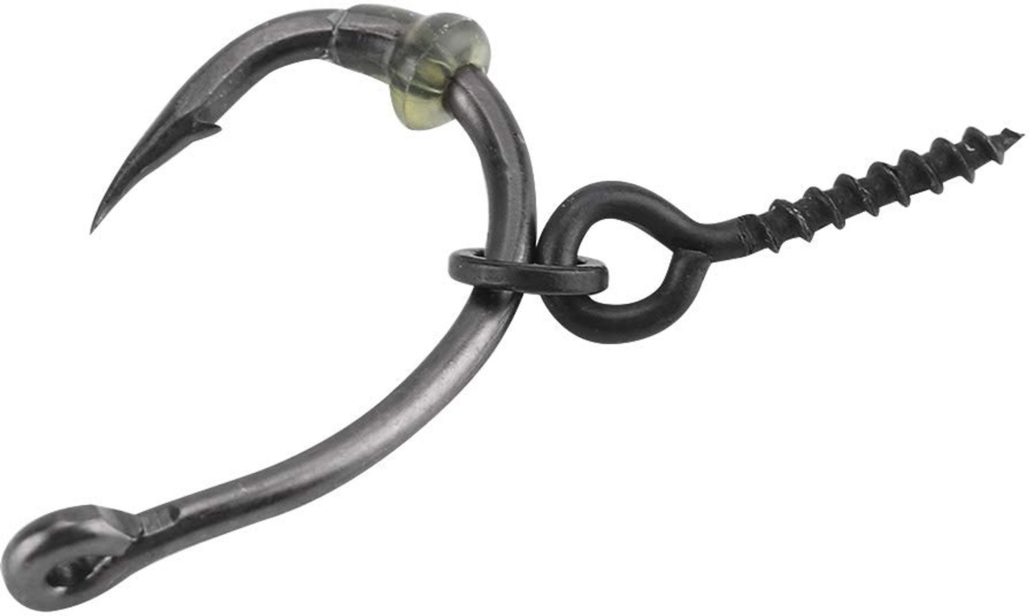 Ronnie Rigs 30 Stuks - Karpervissen - Aas Stoppers - Aas Schroeven - Terminal Tackle - Eenvoudig te gebruiken - Karperhaak
