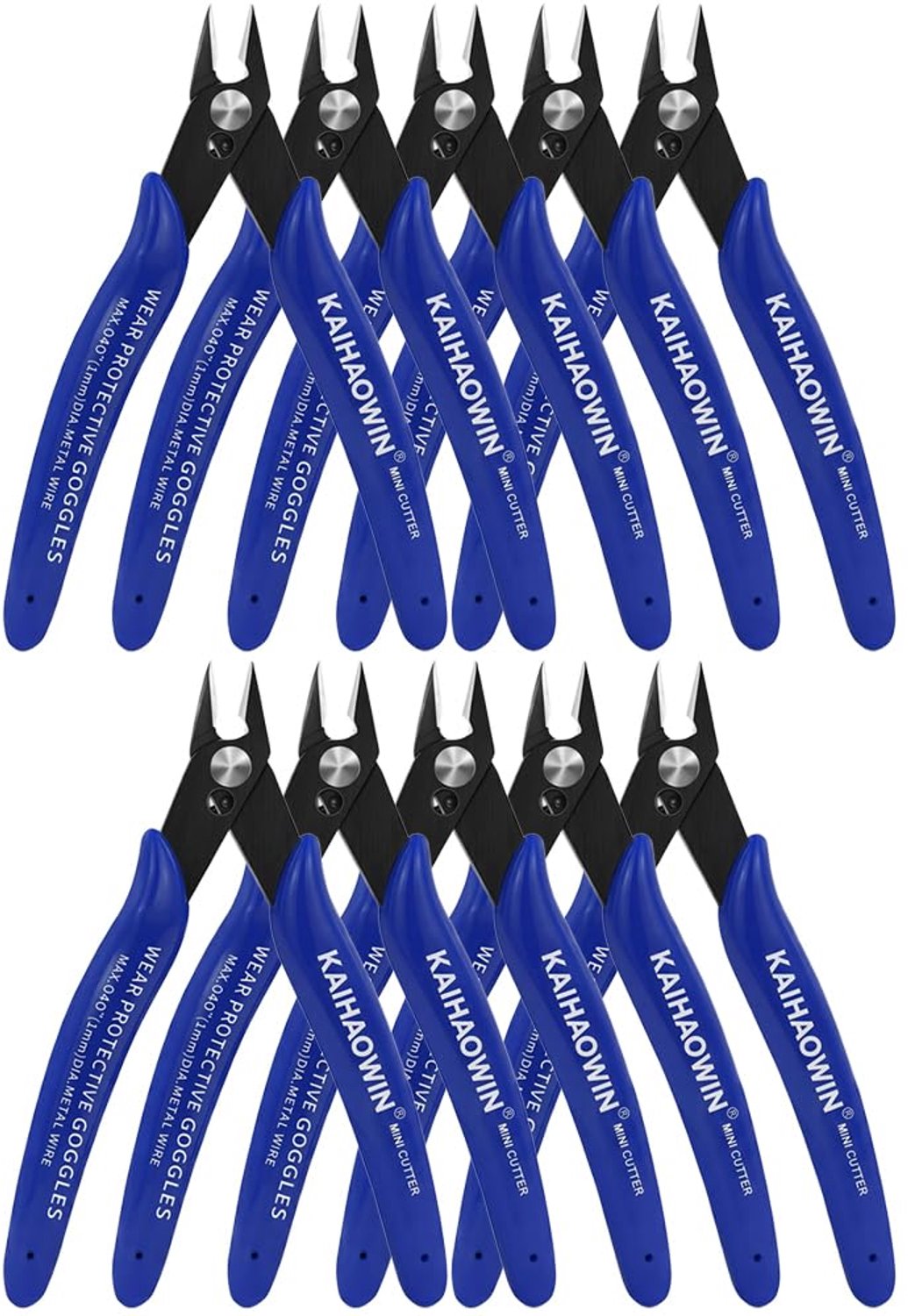 Mini Draadknippers Set van 10 Stuks