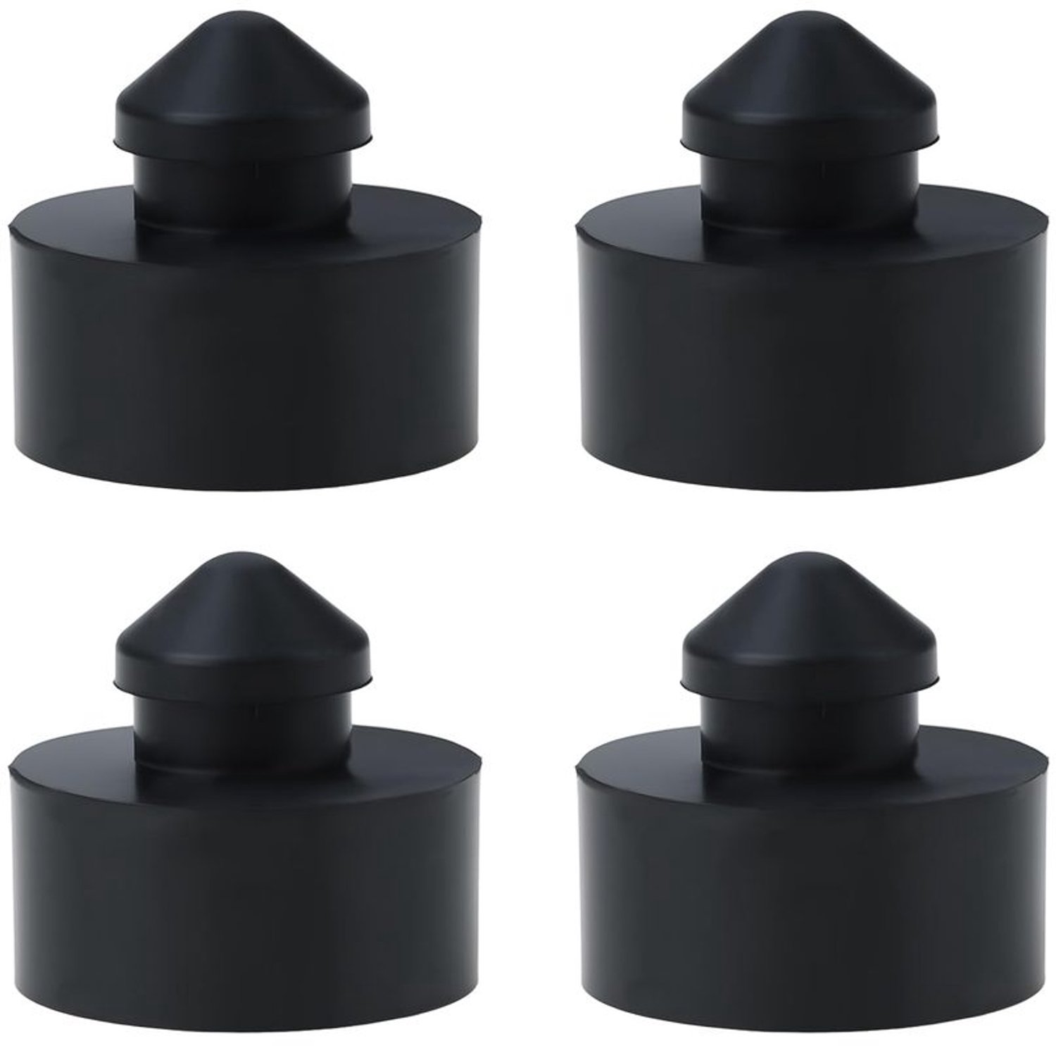 Seat Bump Stoper - 4 Stuks - Duurzaam Rubber - Trillingsdemping - Compatibel met Suzuki - Buitendiameter 22mm - Hoogte 20mm - Rubber Buffer