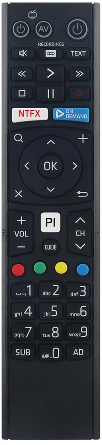 Universele Afstandsbediening voor Humax TV Recorders
