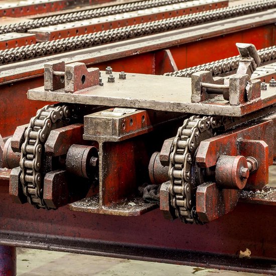 Kettingwiel 20 tanden - 1/4 inch verdeling - koolstofstaal C45 - geschikt voor ISO 04C - ServiceTopper — afbeelding 4