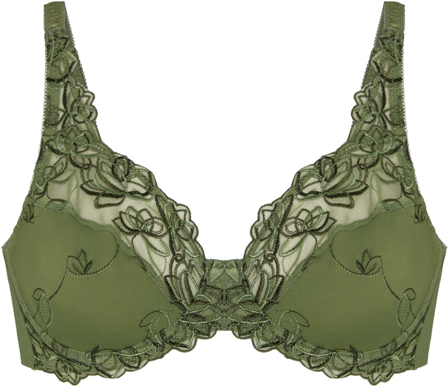 Hunkemöller Diva Non-Padded Underwired Bra Groen