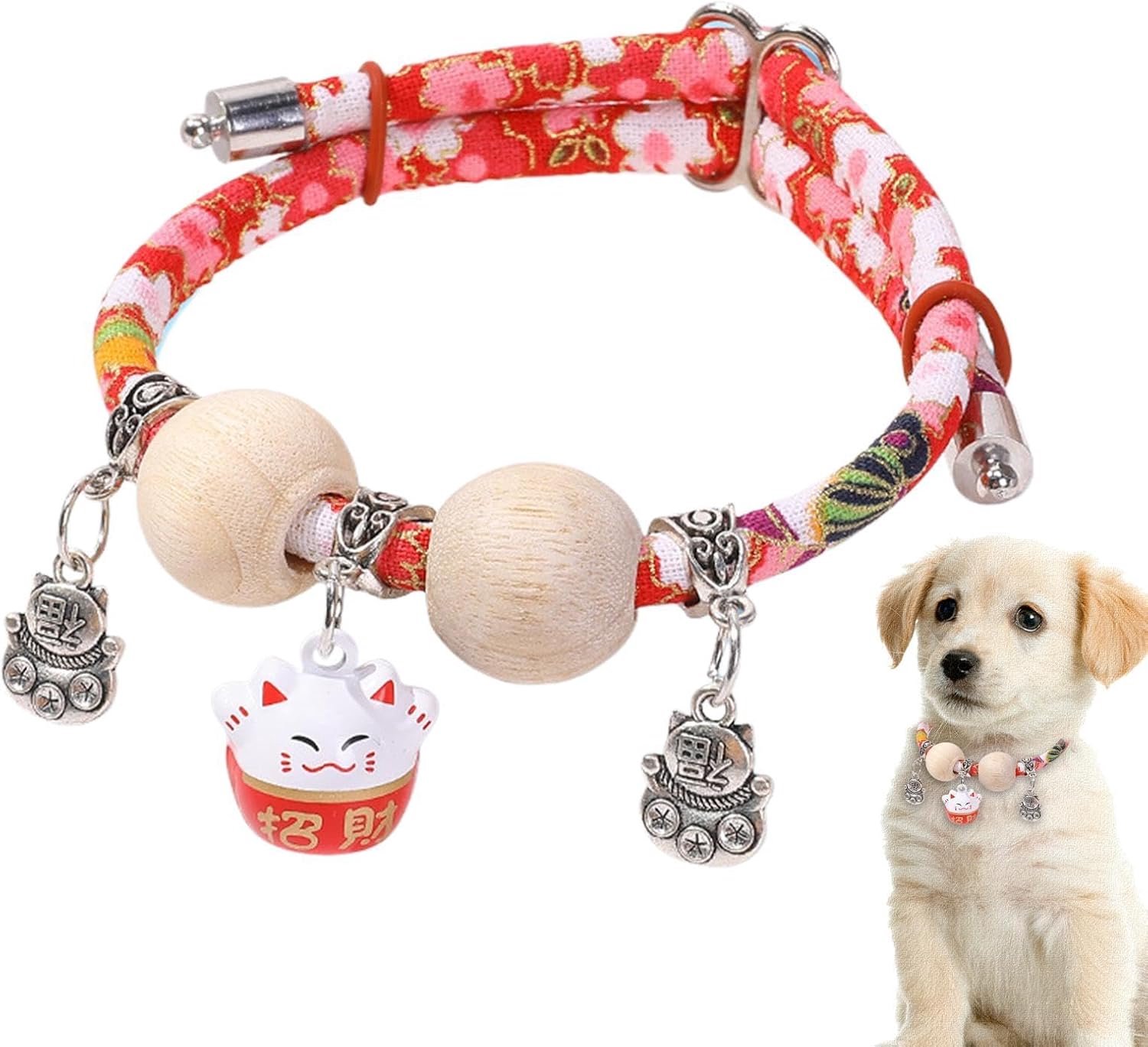 Halsband voor Huiskat Kitten Halsband met Cederkraal