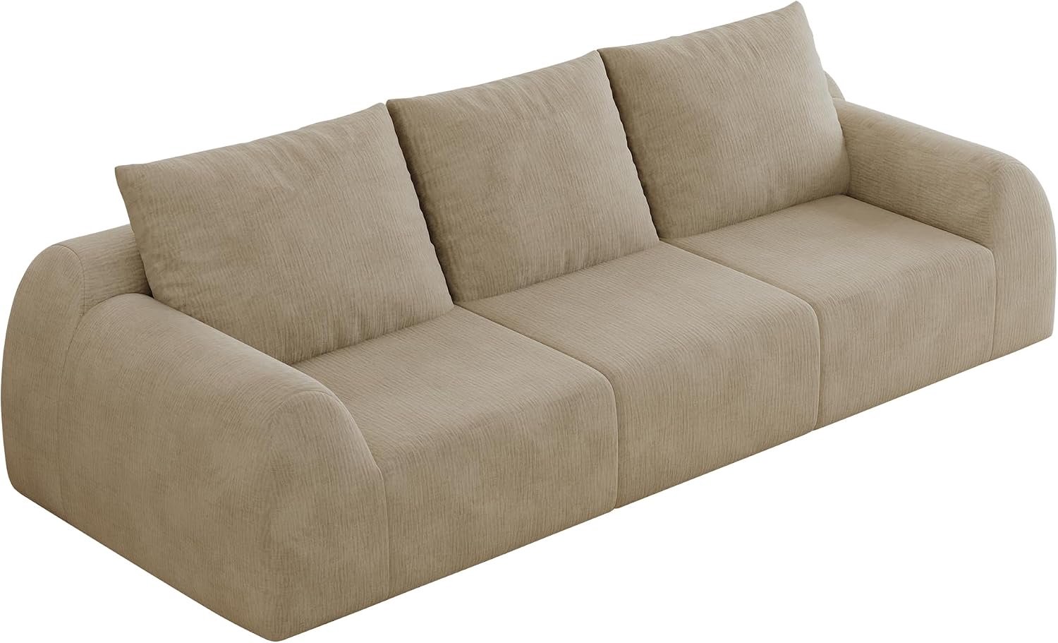 Sofa 3-zits, modulaire cloud bank van schuim voor woonkamer