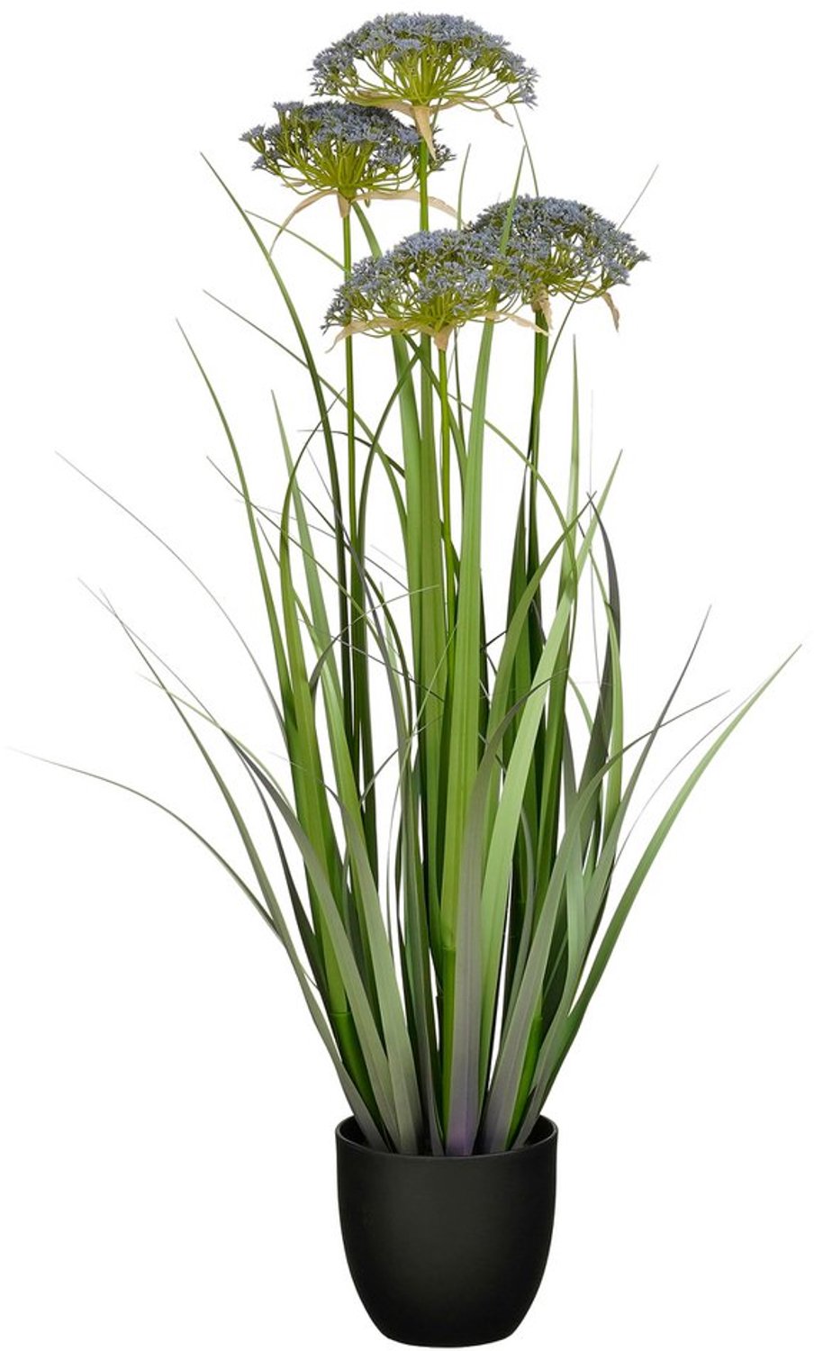 Kunstplant Ziergras Paars