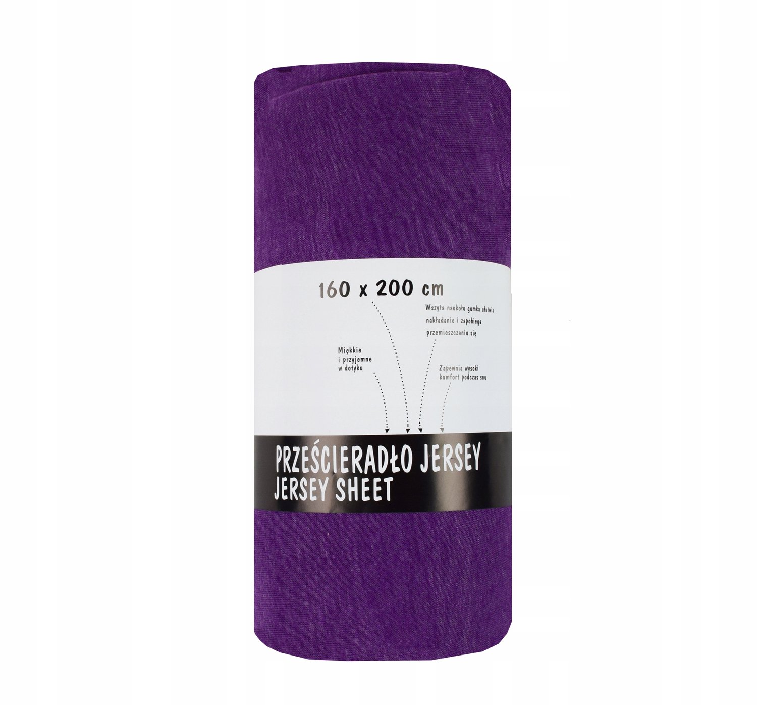 Jersey Hoeslaken 160x200 cm met Elastiek - Diverse Kleuren
