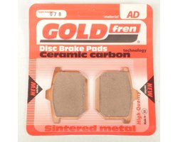 Remblokken Gold Fren voor Motor Honda 900 Cb F 1978 tot 1980 linksvoor/rechtsvoor / SC01/B012 Nieuw