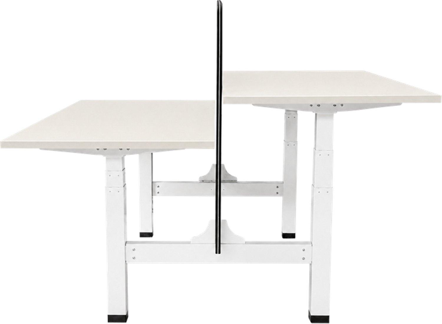 Sedero Elektrisch verstelbaar duo bureau - 180x80 cm - Two dual motor - Wit
