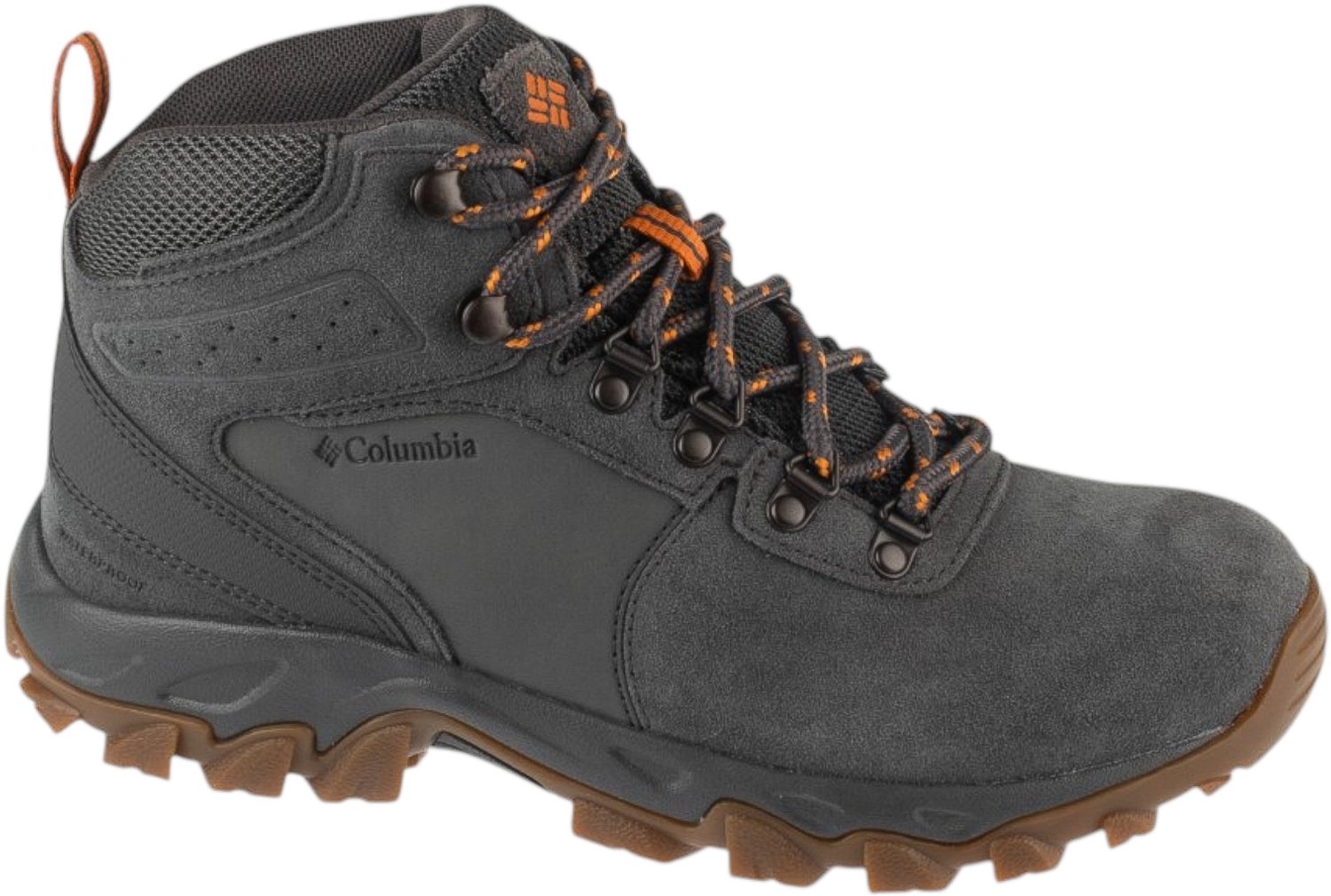 Columbia Newton Ridge Plus II Suede WP Mannen Trekkingschoenen Grijs