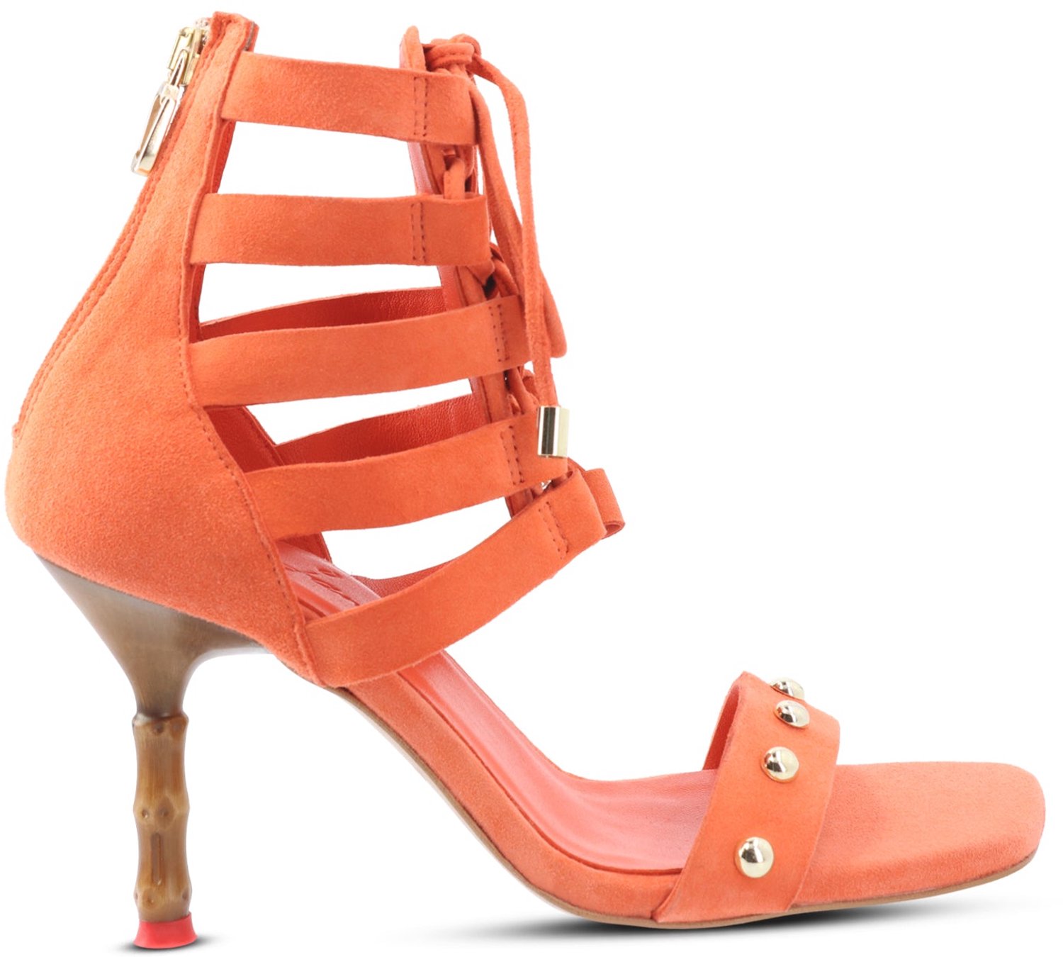 Jan Jansen - Bamboo Banger - Dames - Sandalen - Oranje