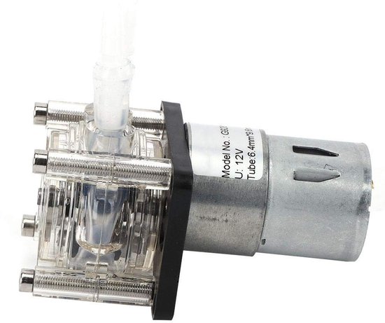 Peristaltische Pomp Grote Stroom - Metende Pomp - Roestvrij Stalen Schroef - Aquariumlaboratorium - 500mL/min - Duurzaam en Stil - Doseringpomp — afbeelding 4
