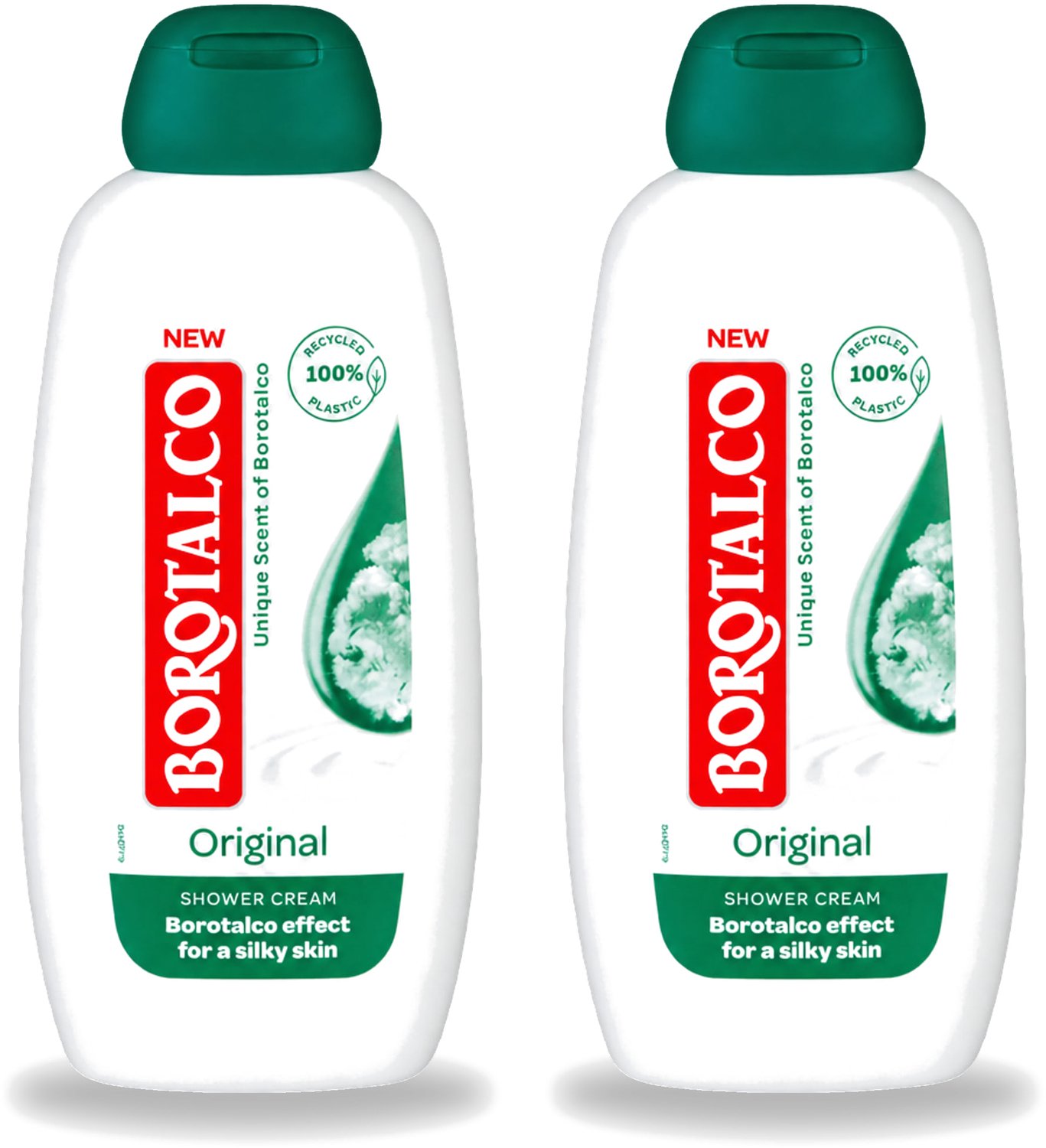 2 x Borotalco – Douchegel – Original – 250 ml - Voordeelverpakking - 2 stuks