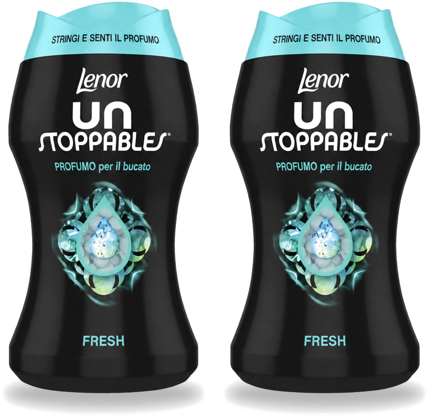 2 x Lenor Unstoppables – Geurbooster – Fresh - 10 Wasbeurten - 140 g - Voordeelverpakking - 2 stuks