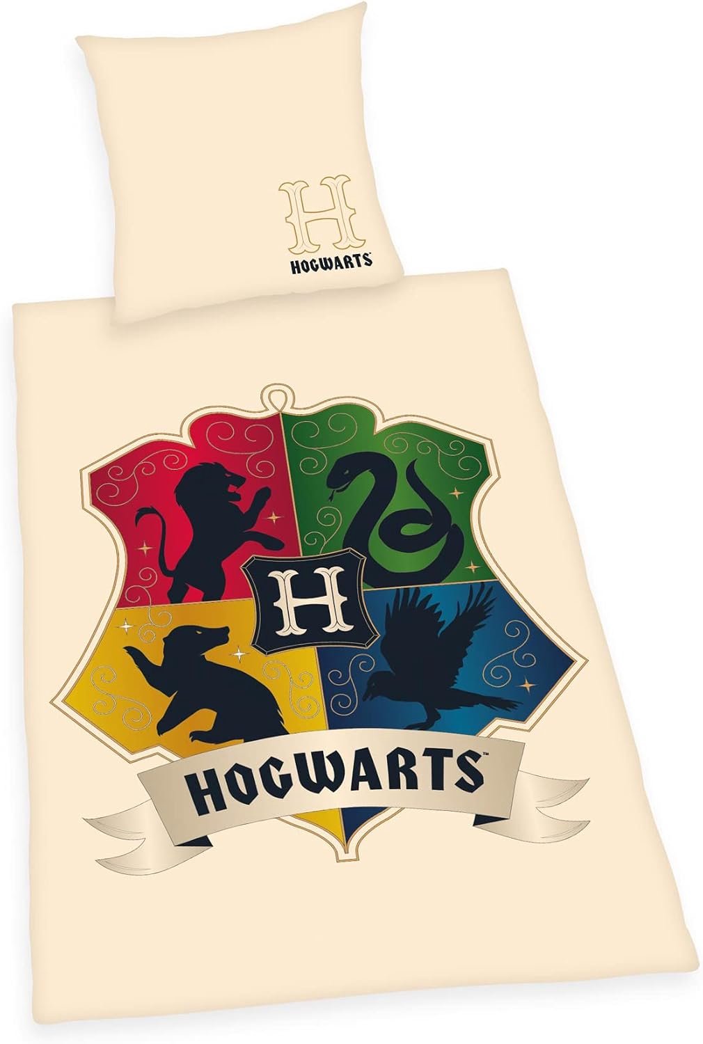 Herding Harry Potter Beddengoed Set 135x200cm & 80x80cm Katoen