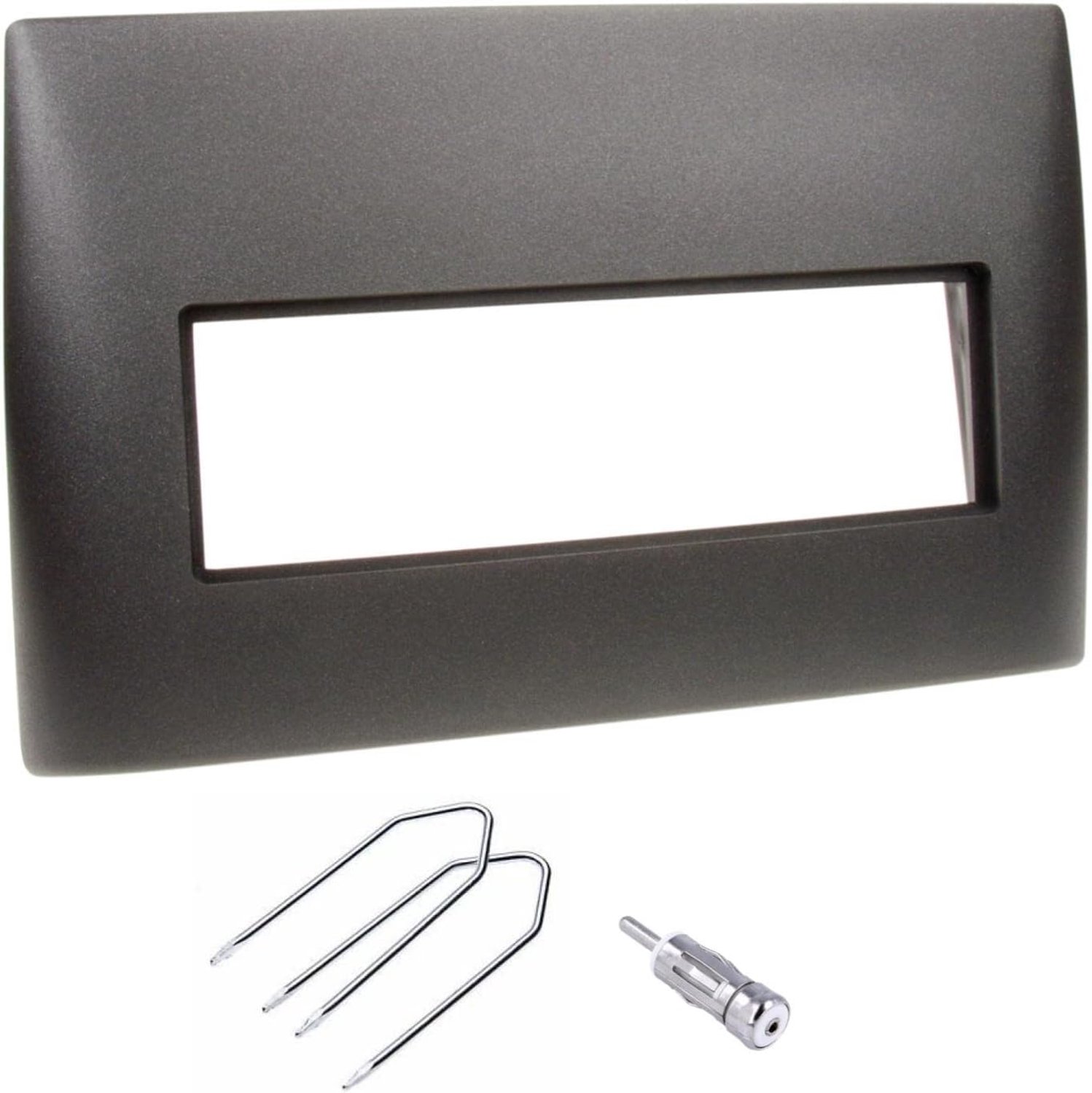1-DIN Radio Frame Adapter voor Fiat Stilo - Zwart