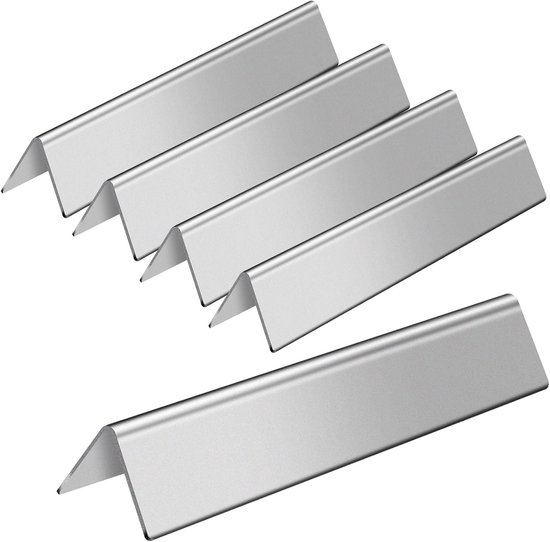 Gaspro 5x RVS Flavorizer Bars voor Weber Spirit 300/II Grills