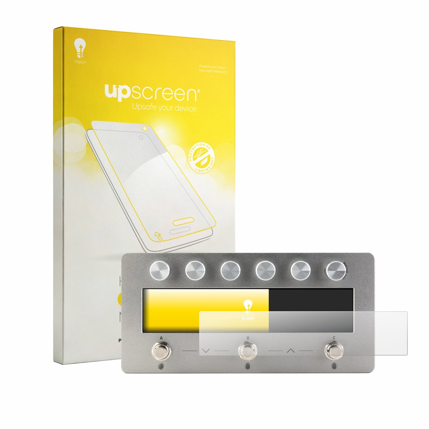 upscreen - Screenprotector voor Darkglass Anagram - Folie Beschermfolie Beschermglas matte