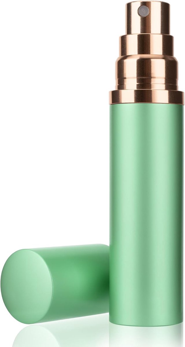 Reizen Parfum Spray 10ml, Mini Navulbaar, Elegante Glazen Fles met Aluminium Verstuiver, Lekvrij voor Handtas, Dagelijks Gebruik, Reizen, Dates