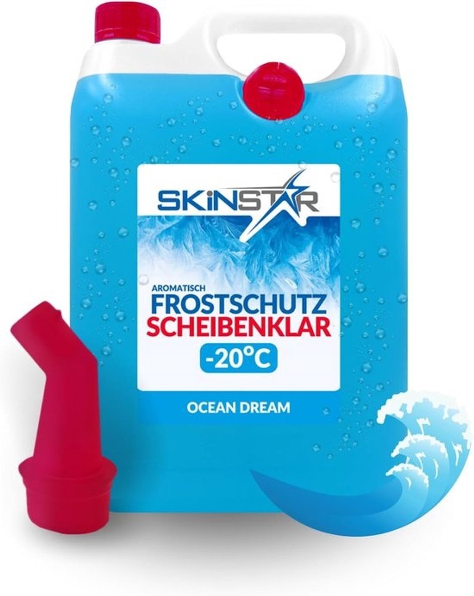 Effectieve antivriesruitenreiniger - tot -20 °C | gebruiksklaar - geurvrij | helder zicht in de winter - 20 L