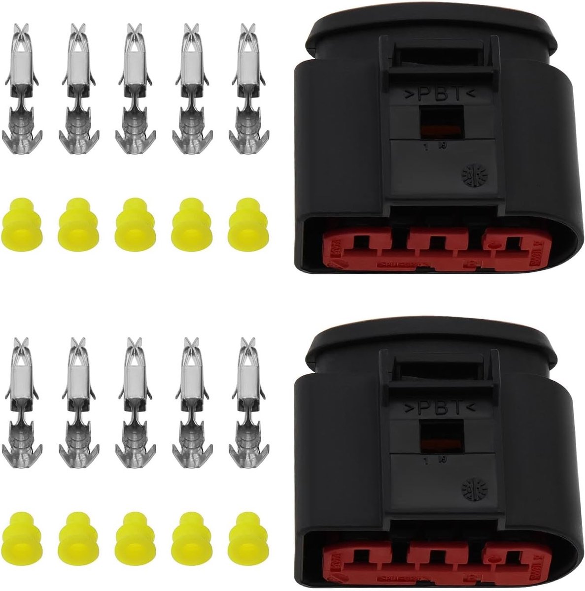 5 Pin MAF Mass Air Flow Connector Kit - Waterproof aansluiting - Duurzaam en betrouwbaar - Voor VW en Audi - ShopVlot