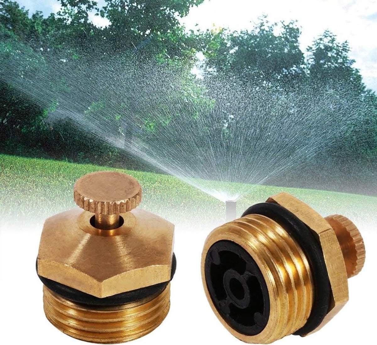 Verstelbare centrifugale atomising nozzle voor irrigatie en tuin
