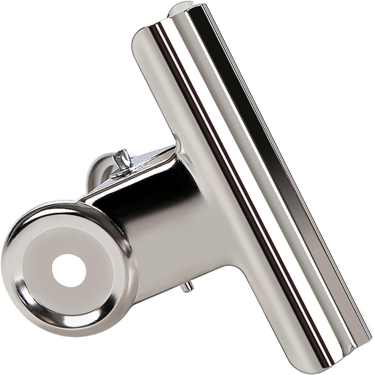Bulldog Clip Folder, 63mm, 12pcs Metal Bulldog Clips, Large Clips, Silver Metal Bulldog Clip for Office School - ShopVlot