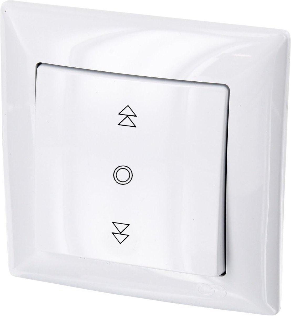 Built-in blind switch, all-in-one, G1 series pure white - ShopVlot