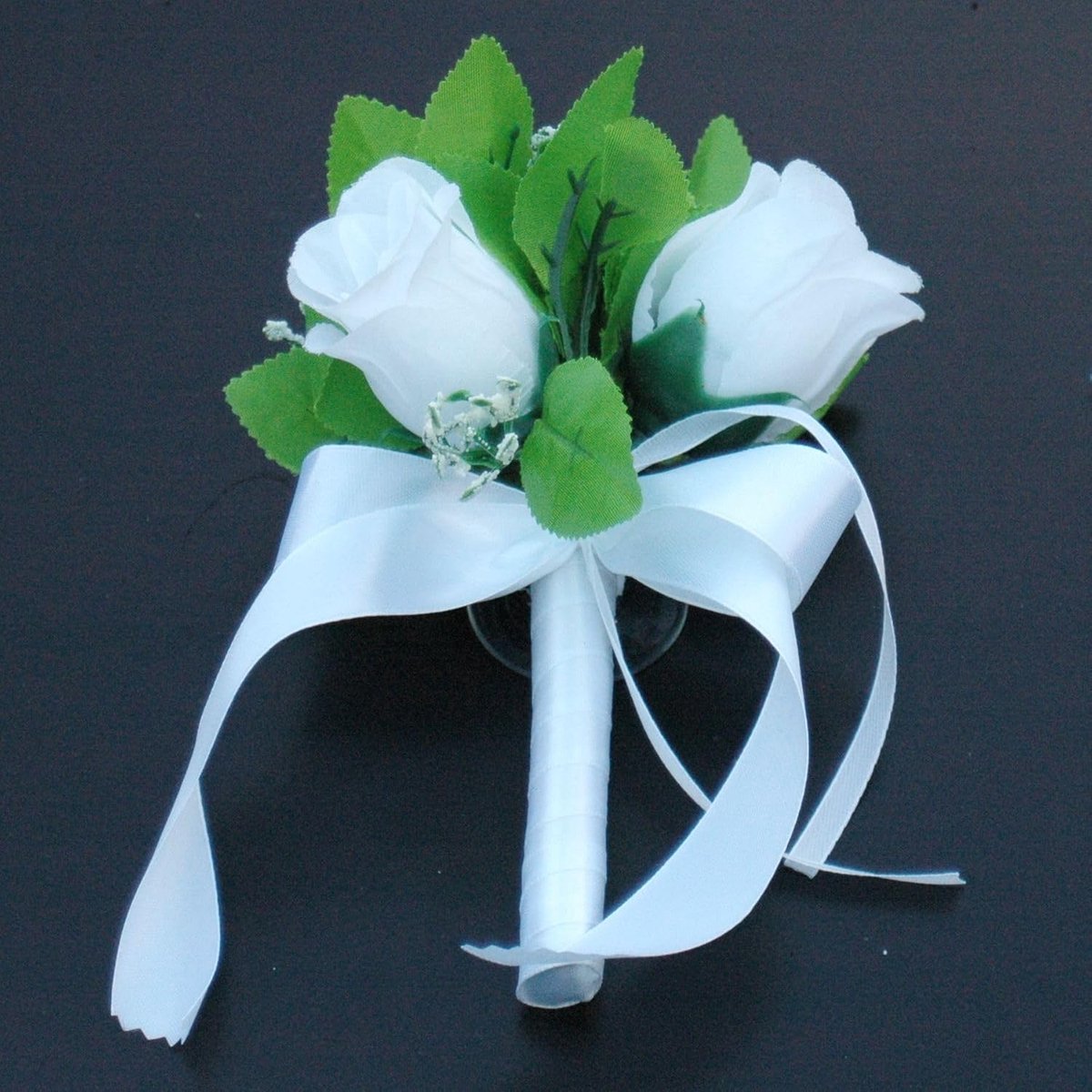 Bloemenboeketten auto sieraden bruidspaar roos decoratie autoversiering huwelijk auto bruiloft decoratie slinger auto - ShopVlot