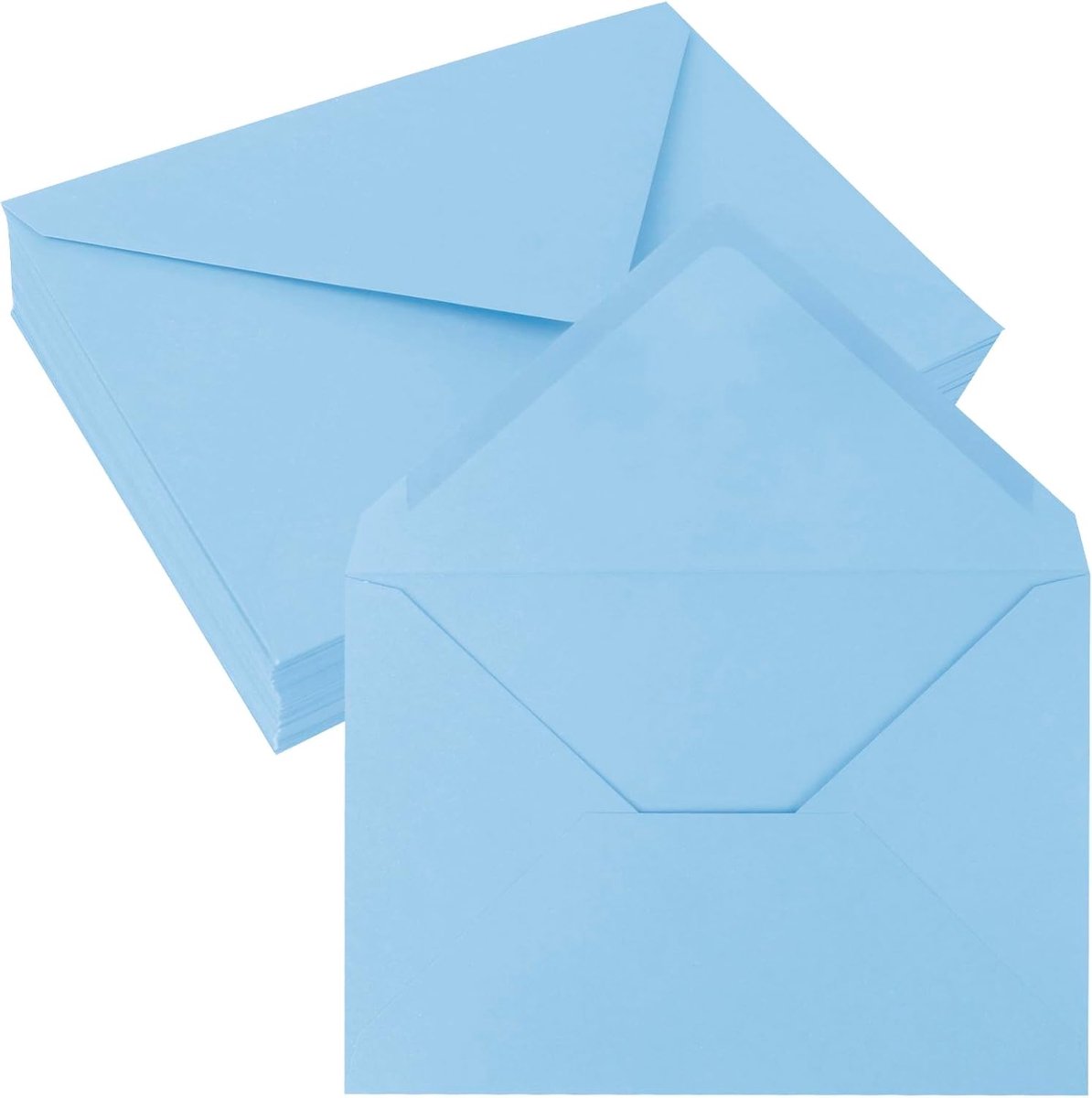 50 B6 Enveloppen Blauw, 137x193 mm, 150 g/m² | Elegante enveloppen voor wenskaarten, verjaardagen, uitnodigingen en speciale gelegenheden.