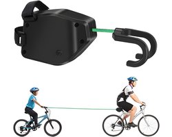 2,5 m intrekbare sleepkabel voor kinderen, draagbaar, elastisch sleeptouw, draagvermogen: 2500 pond voor fiets, universeel, ouder en kind