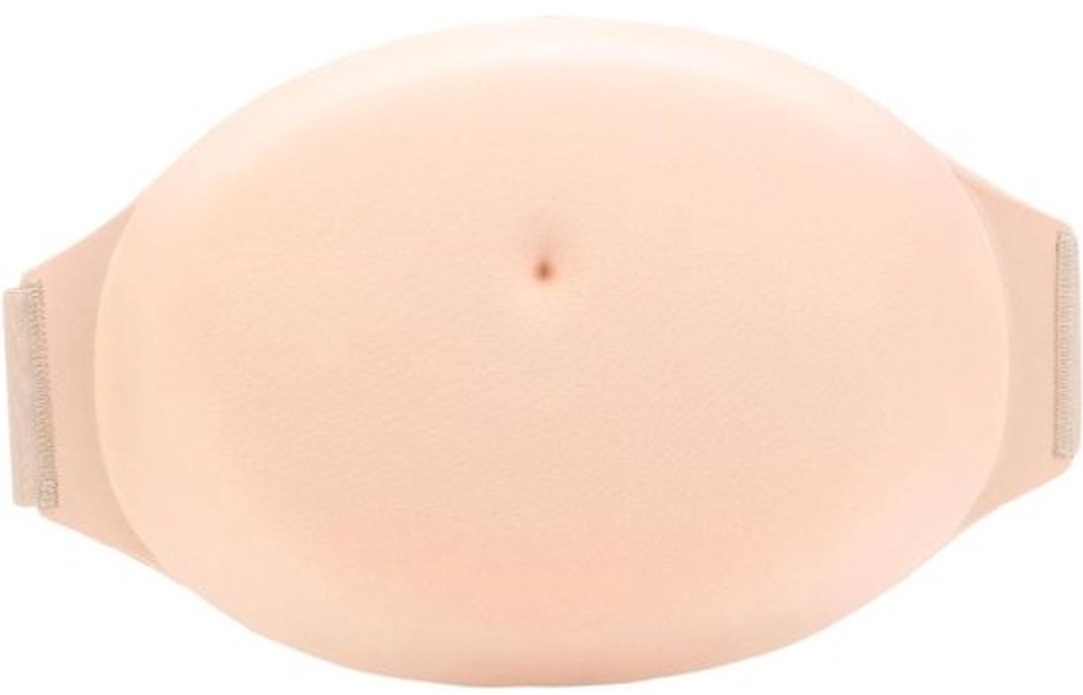 Realistische nepzwangerschapsbuik van geheugenschuim - Lichtgewicht en comfortabel voor toneel, kostuums en cosplay