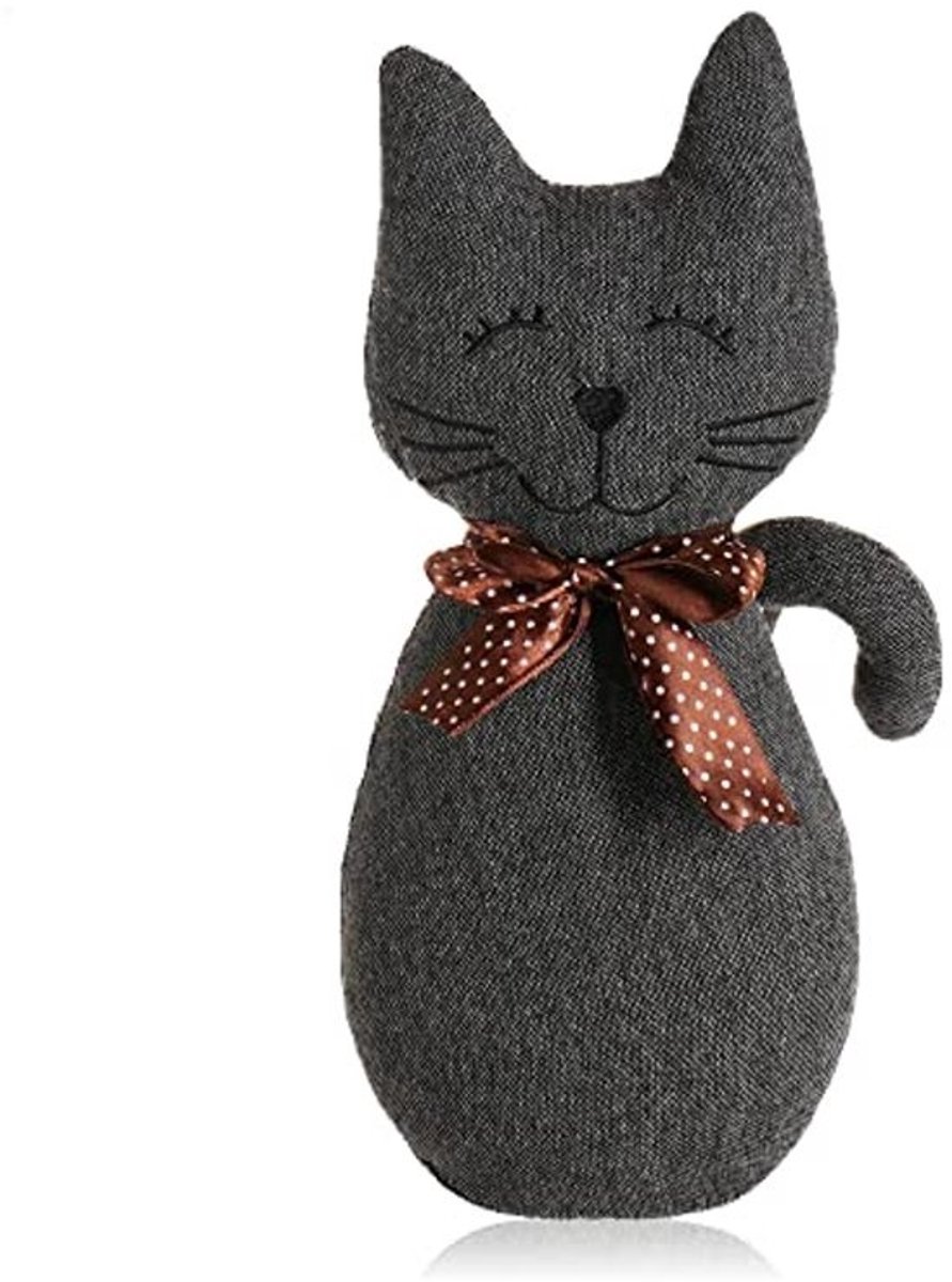 Zware deurstopper - met schattig kattendesign - Functioneel woonaccessoire - voor ramen en deuren