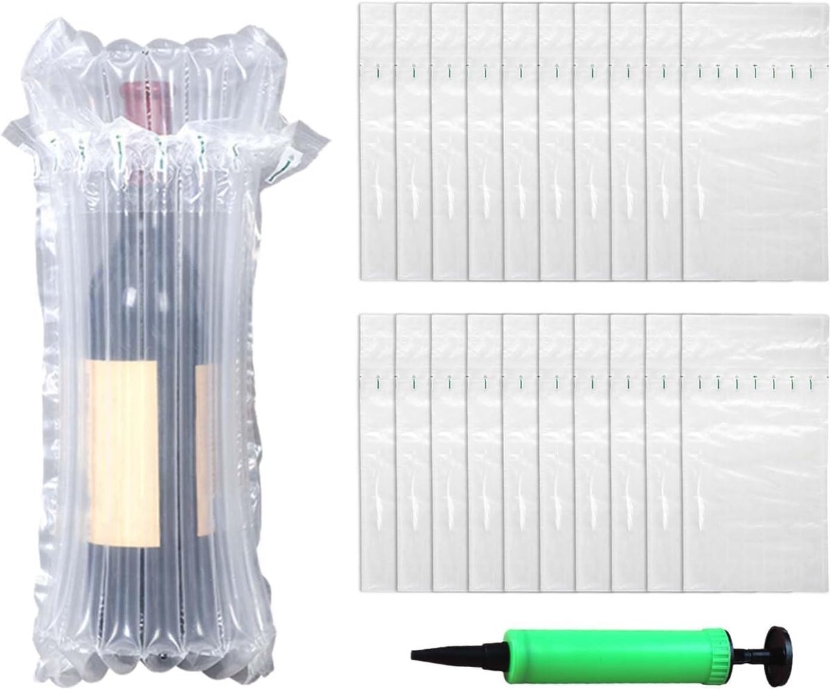 Luchtzuil, verpakking van 20 stuks, veilige verzending met herbruikbare pomp (32 cm)