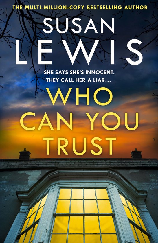 Cristy Ward thriller - Who Can You Trust? - cover