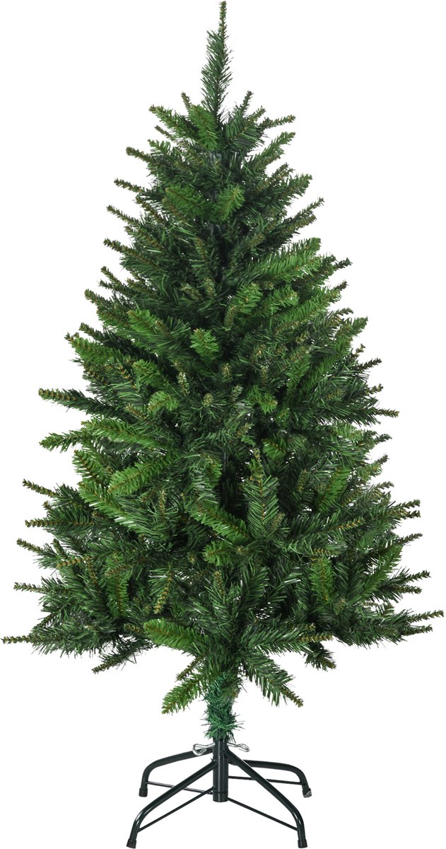 HOMCOM-Kerstboom-Kunststof-68x68x120cm-Groen