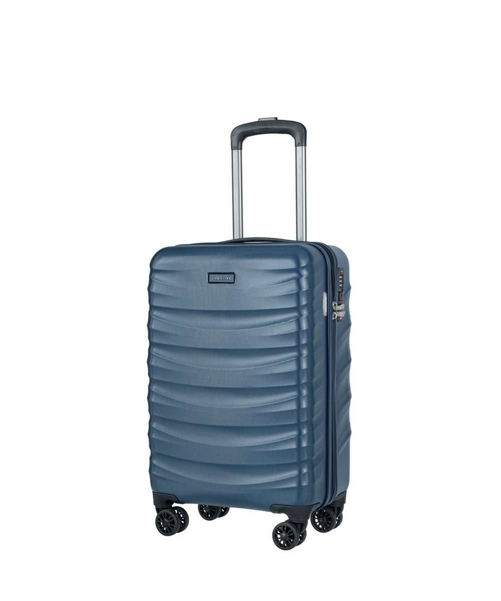 Puccini Valencia Handtaskoffer 55cm Blauw - Lichtgewicht & Duurzaam