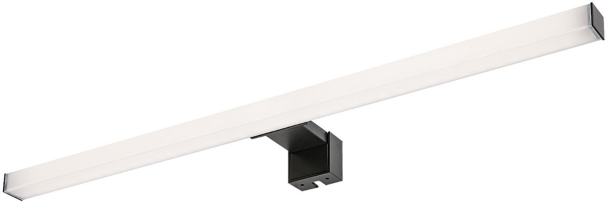 Rabalux badkamerlamp, vermogen 9W, natuurlijk wit 4000K, IP44. zwart, Oliro