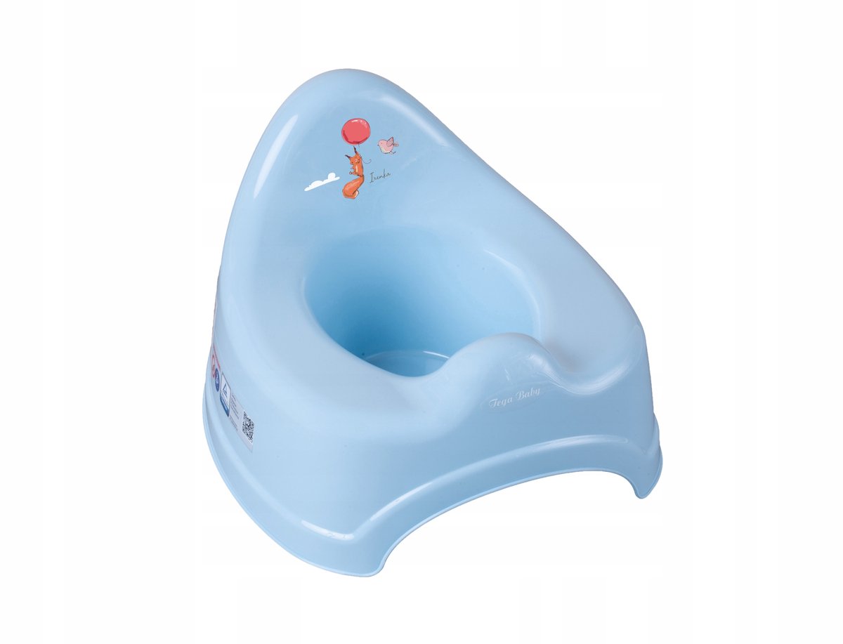 Tega Baby Potje Met Muziekje - Bosvehaal Lichtblauw
