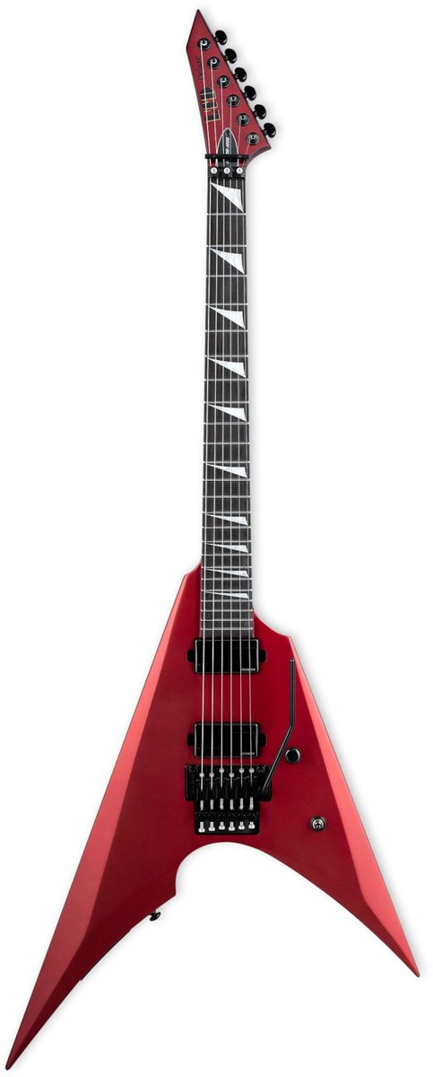 ESP LTD Arrow-1000 Candy Apple Red Satin elektrische gitaar