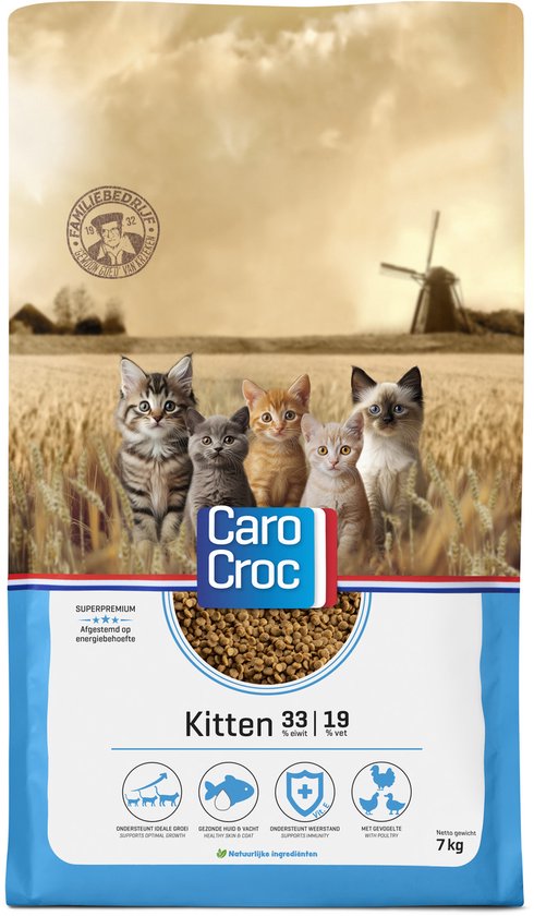 Carocroc Kitten Food - Kattenvoer - 7 kg