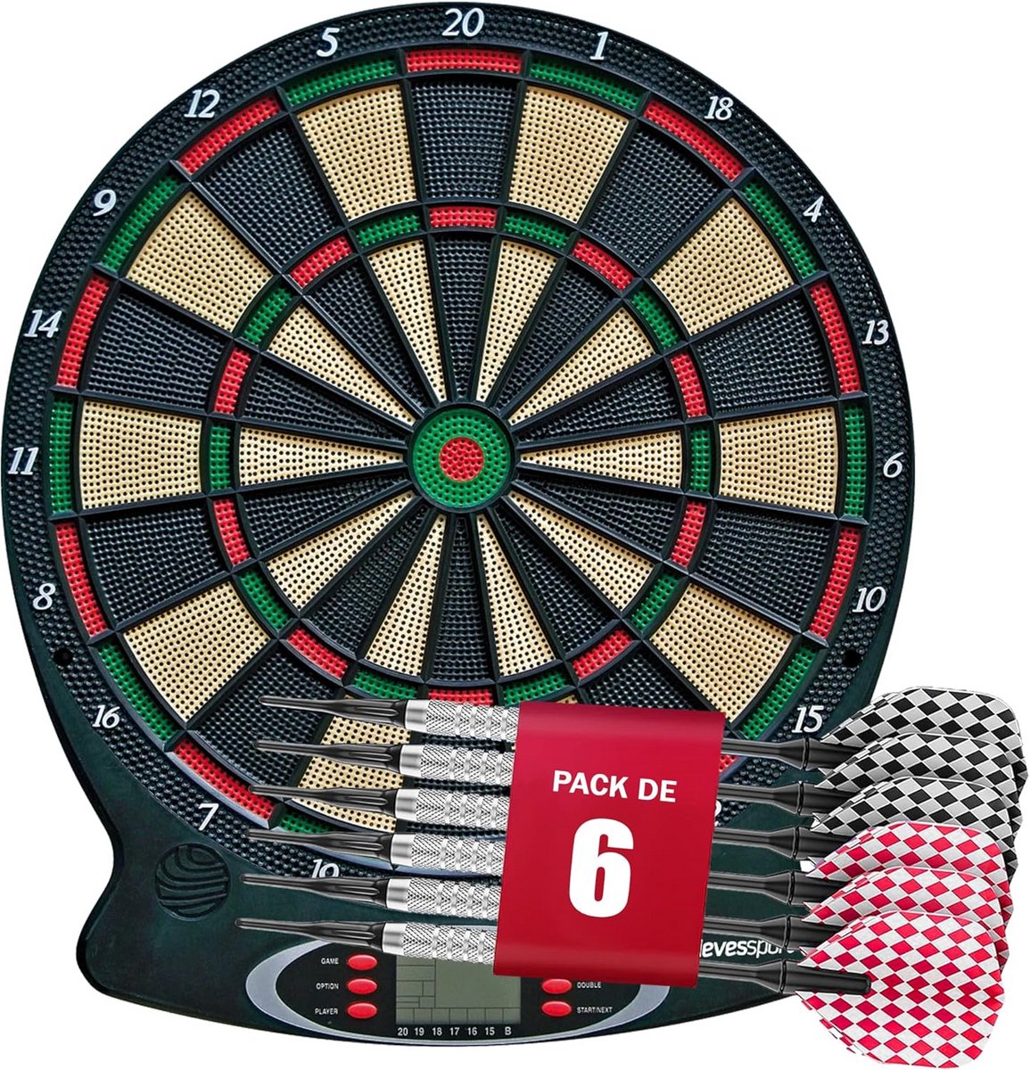 Elektronisch Dartbord met 27 Spellen en Accessoires | Perfect voor Beginners en Gevorderden