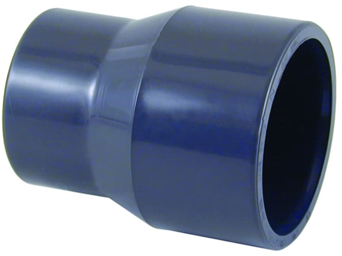 PVC-U Reductie lang 50-40mm x 25 mm PN16